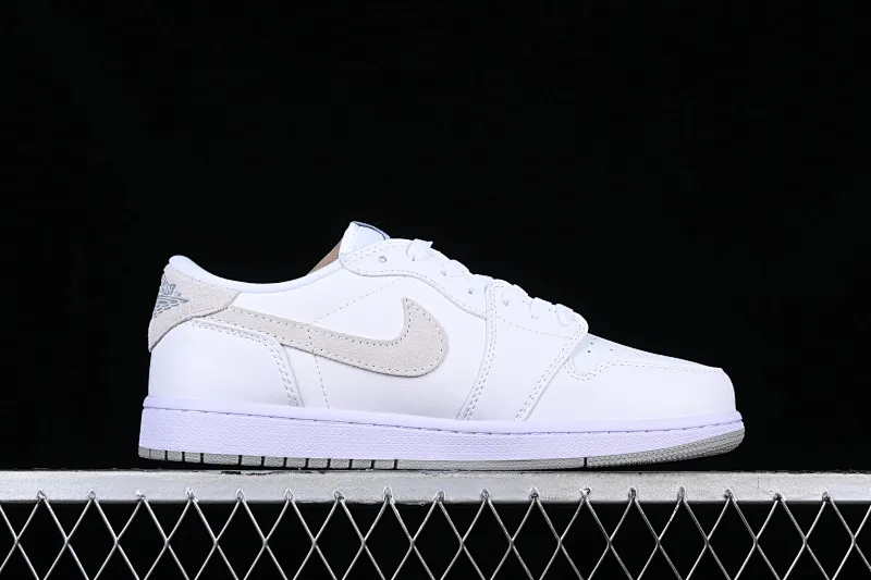 All categories Air Jordan Jordan series basketball shoes Air Jordan 1 Low Z version Air Jordan 1 Low OG "Shattered Backboard" AJ1 Joe 1 customized version white buckle shredded low-top basketball shoes CZ0790-100